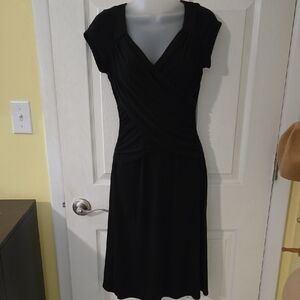 Elegant Black Midi Dress
